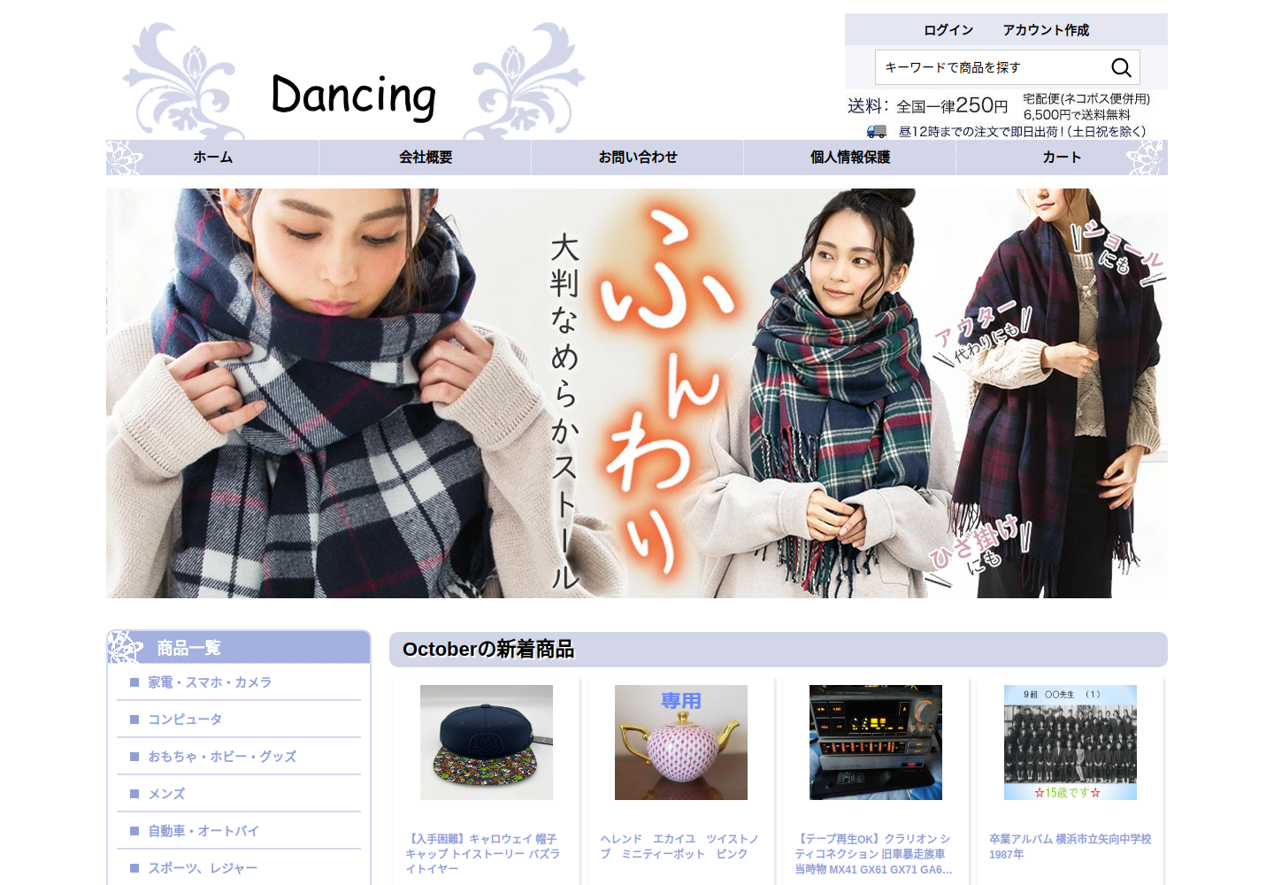 tfsg.domoptic.click の確認時スクリーンショット