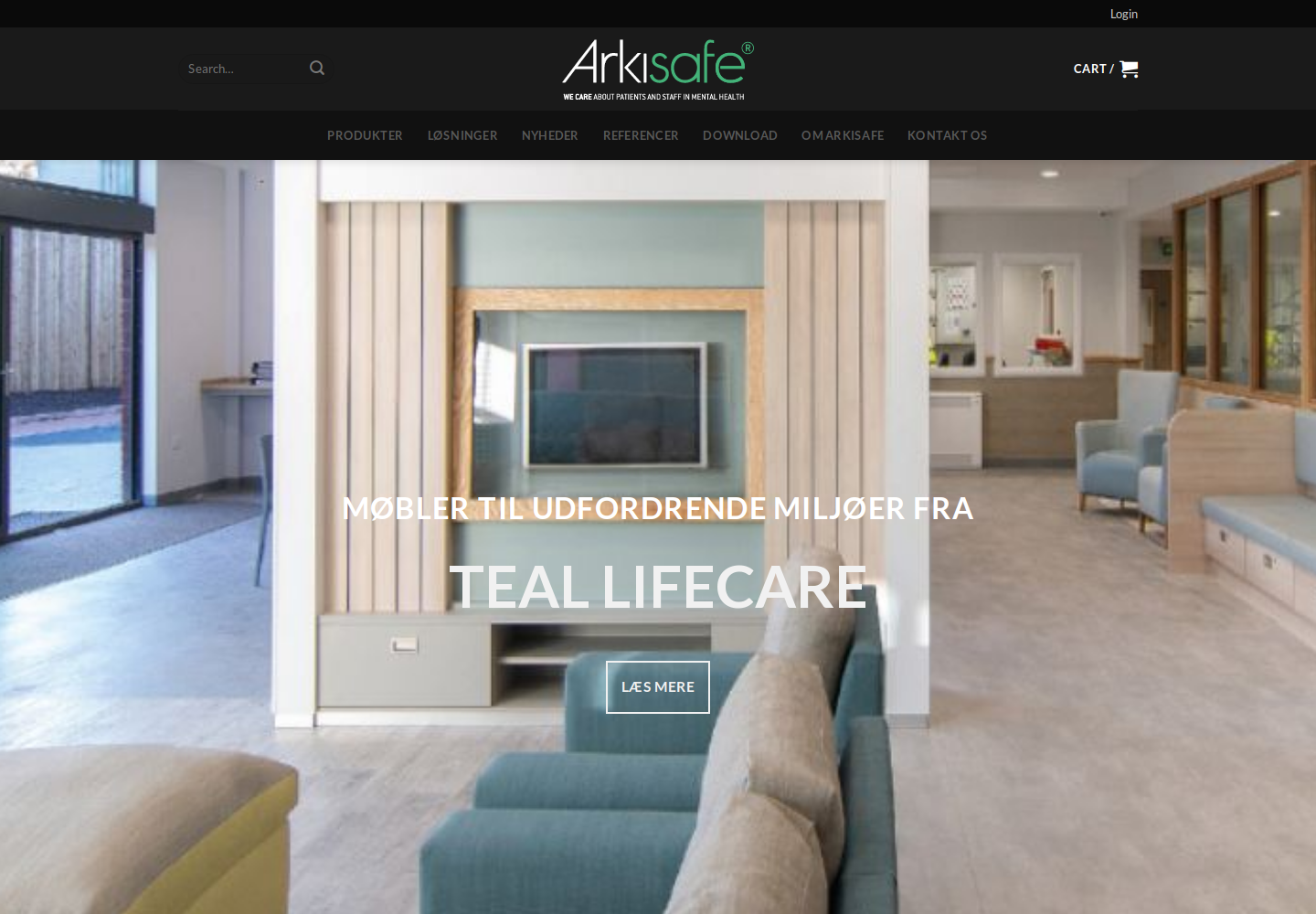 arkisafe.dk の確認時スクリーンショット