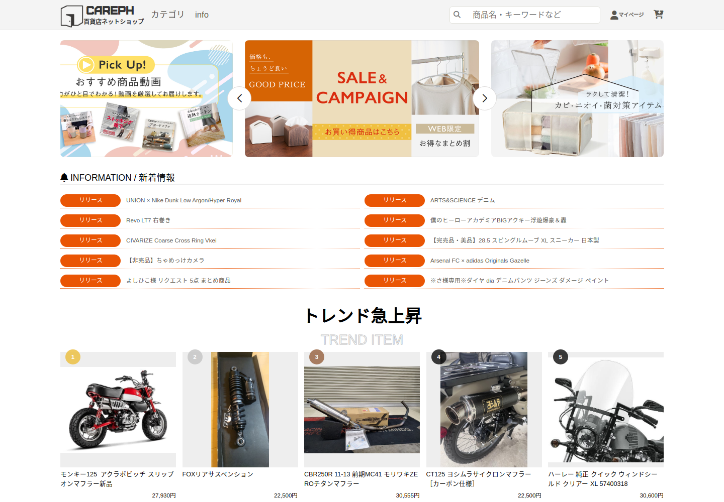 carephone.hungeffs.cfd の確認時スクリーンショット