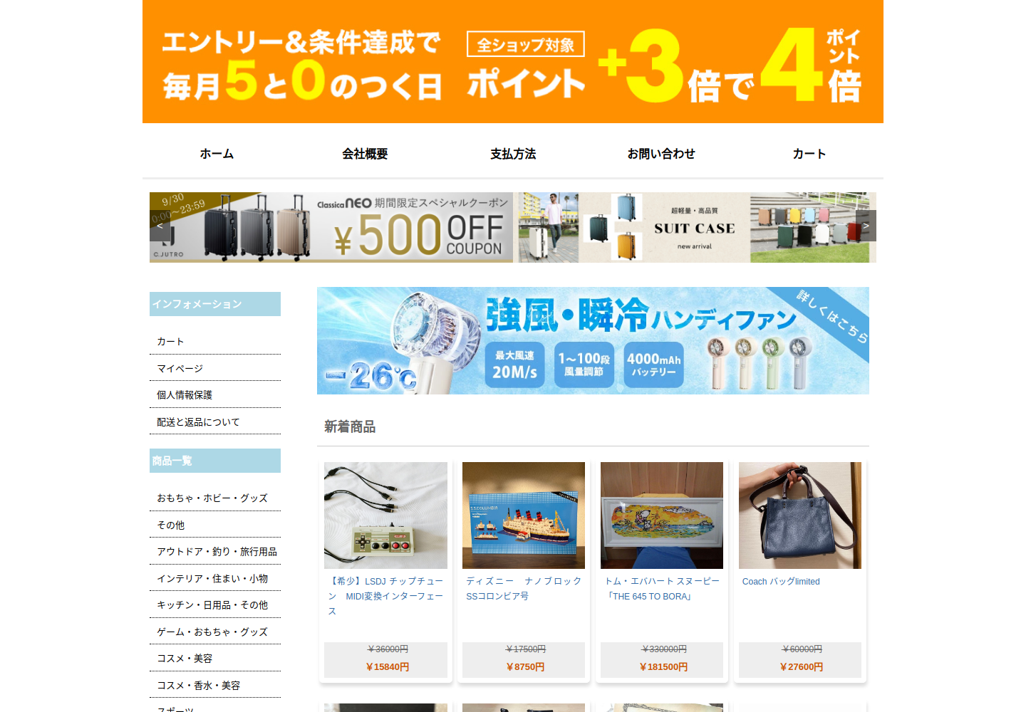 zctkrb.renvora.biz の確認時スクリーンショット