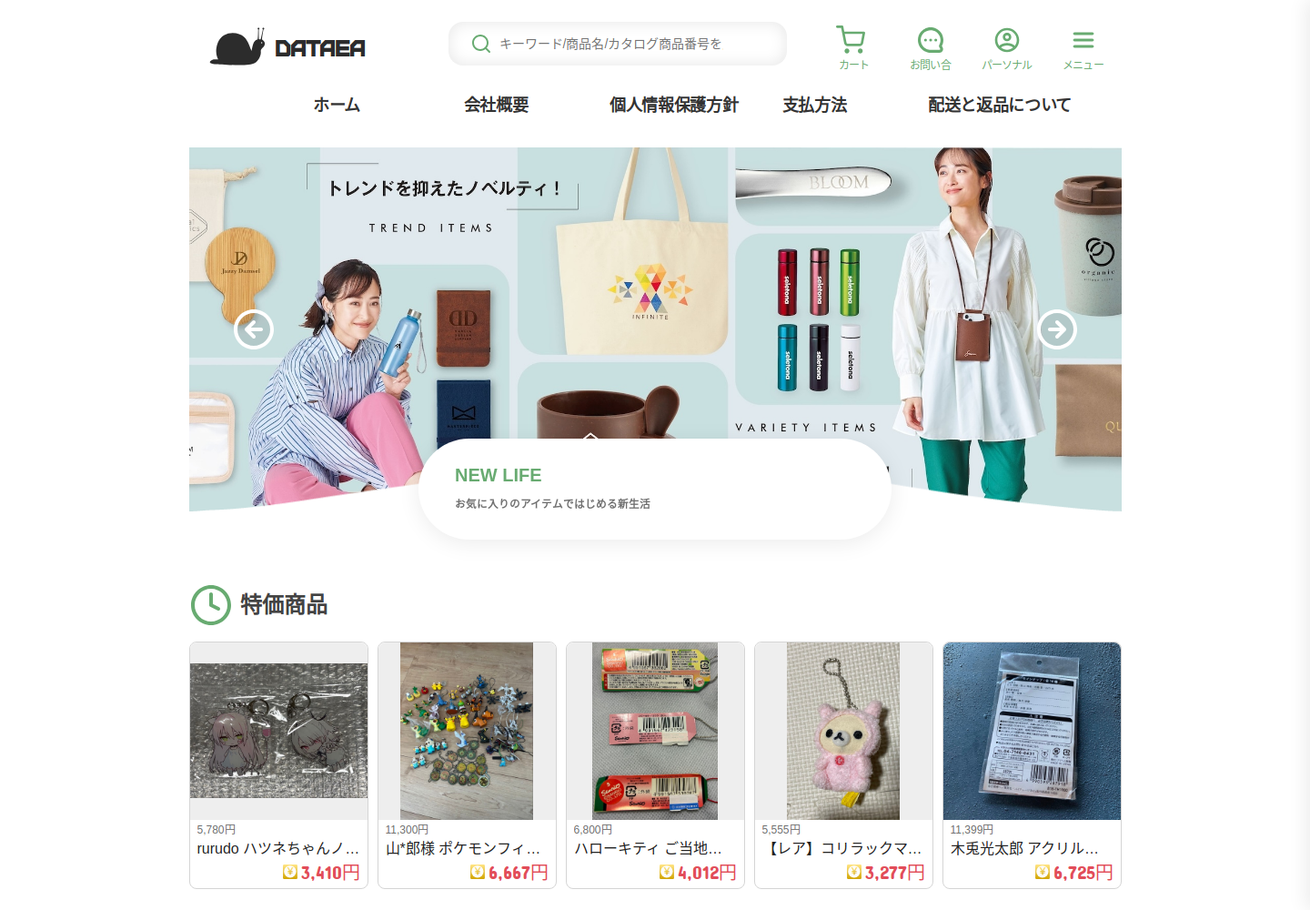 dataearly.admpruta.shop の確認時スクリーンショット