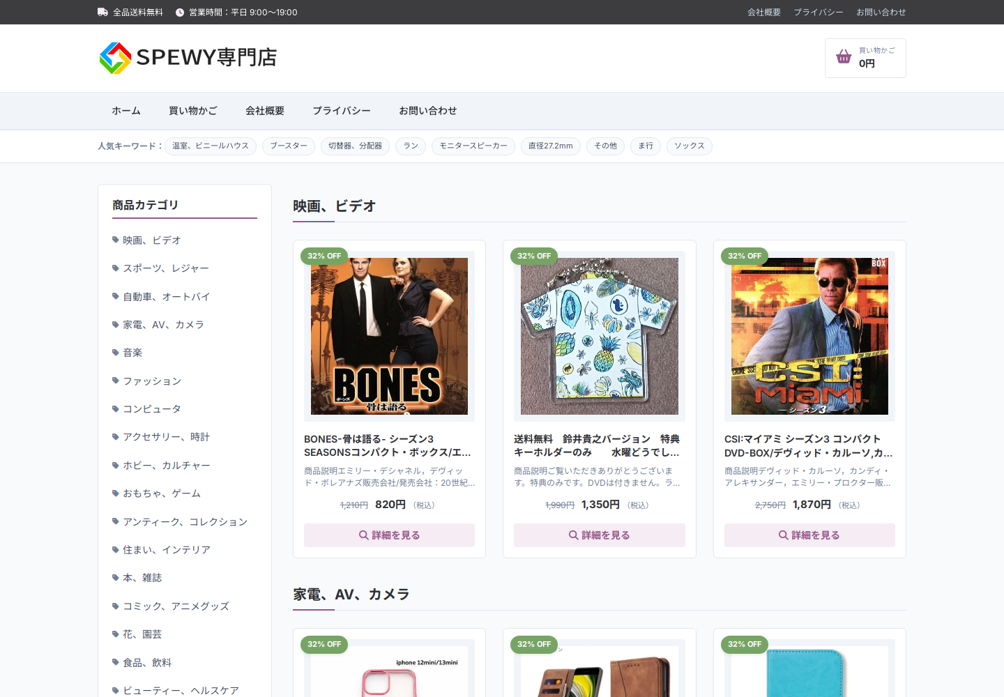 spewy.capss.click の確認時スクリーンショット