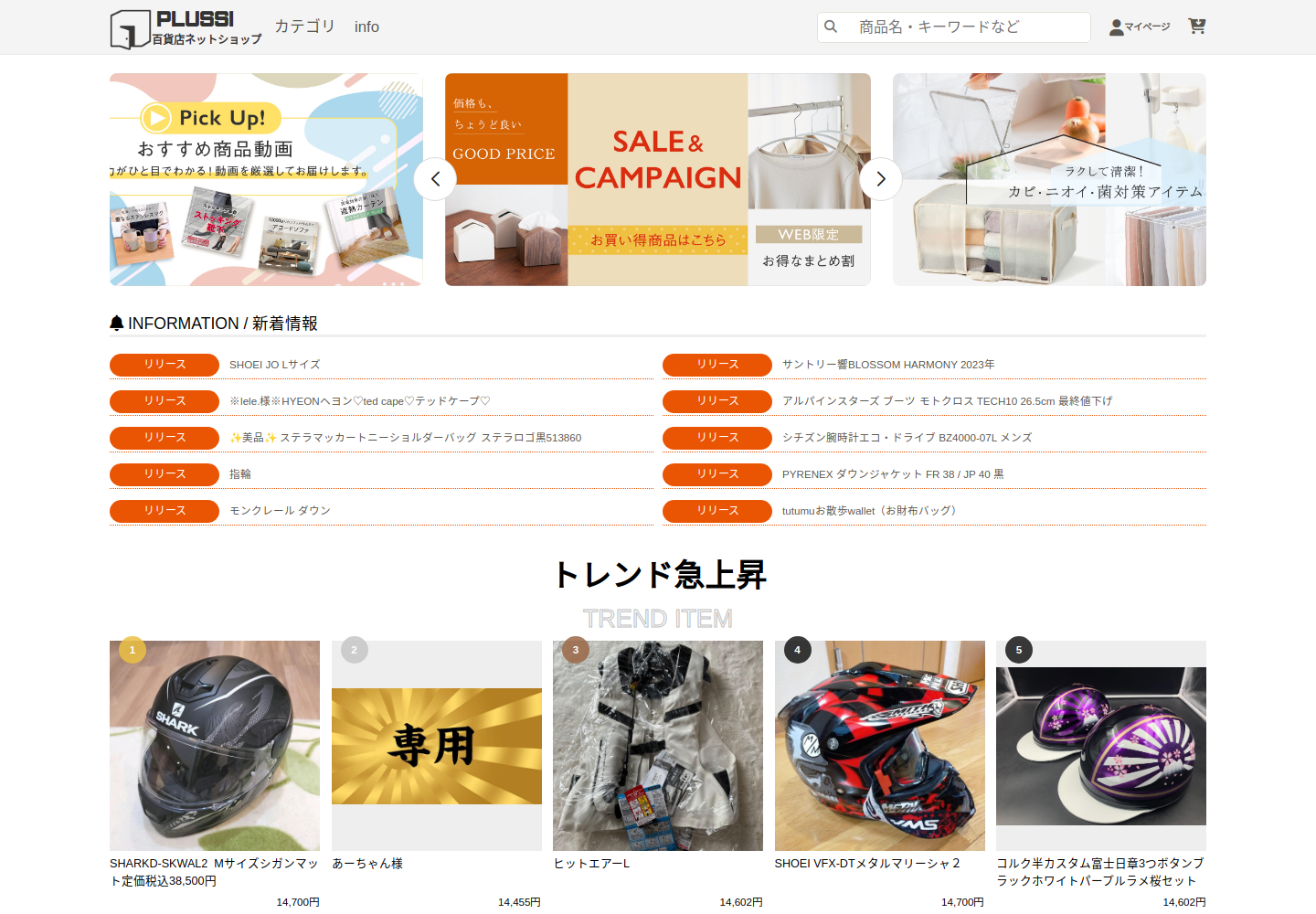 plussize.vanorbic.shop の確認時スクリーンショット