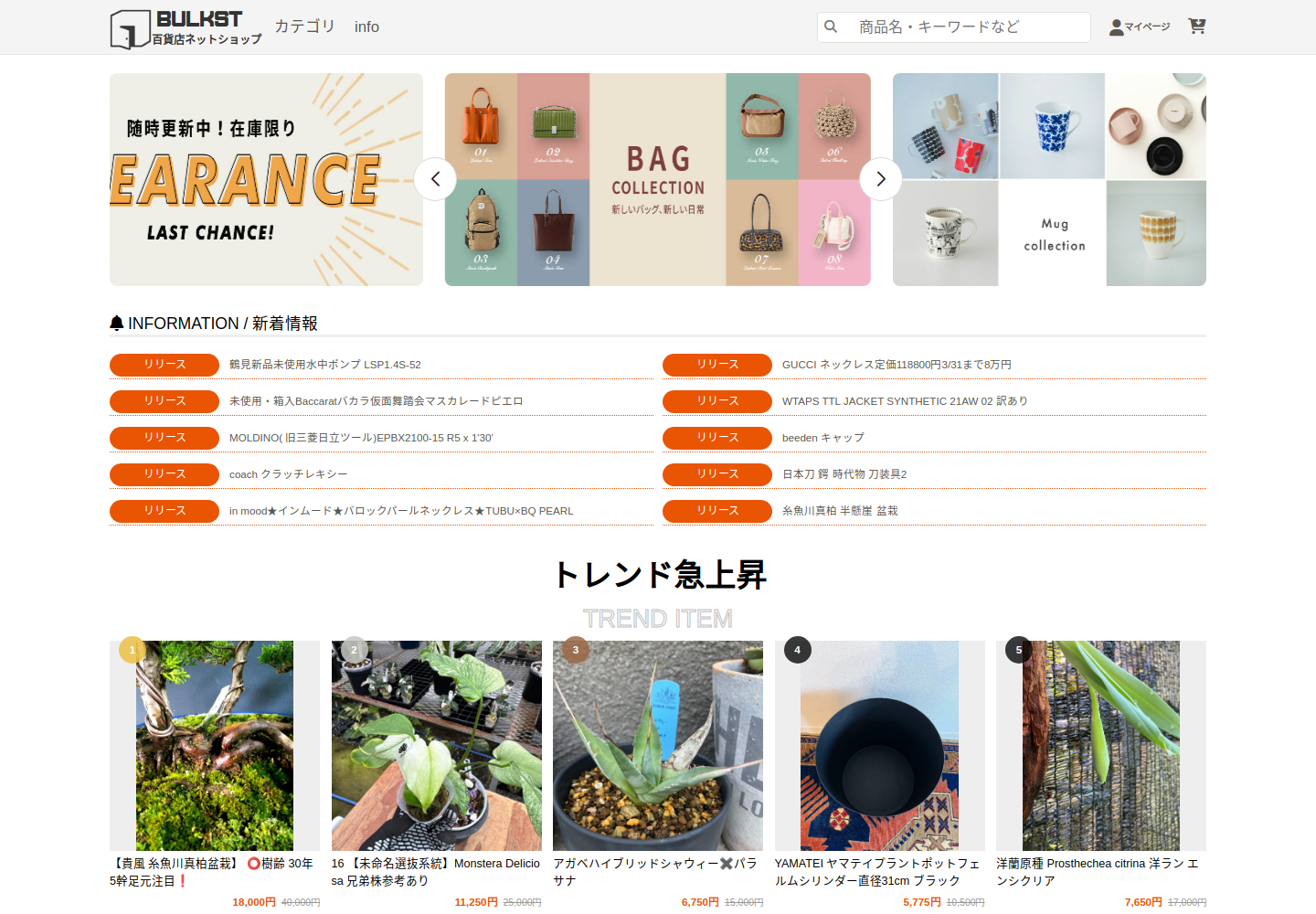 bulkstudy.aveshorn.shop の確認時スクリーンショット
