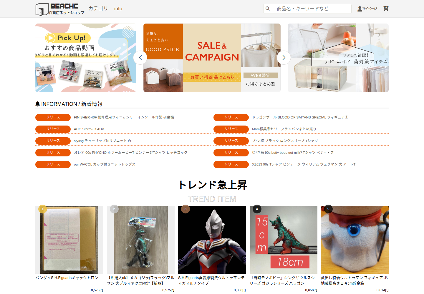 beachcart.ohvwoad.click の確認時スクリーンショット