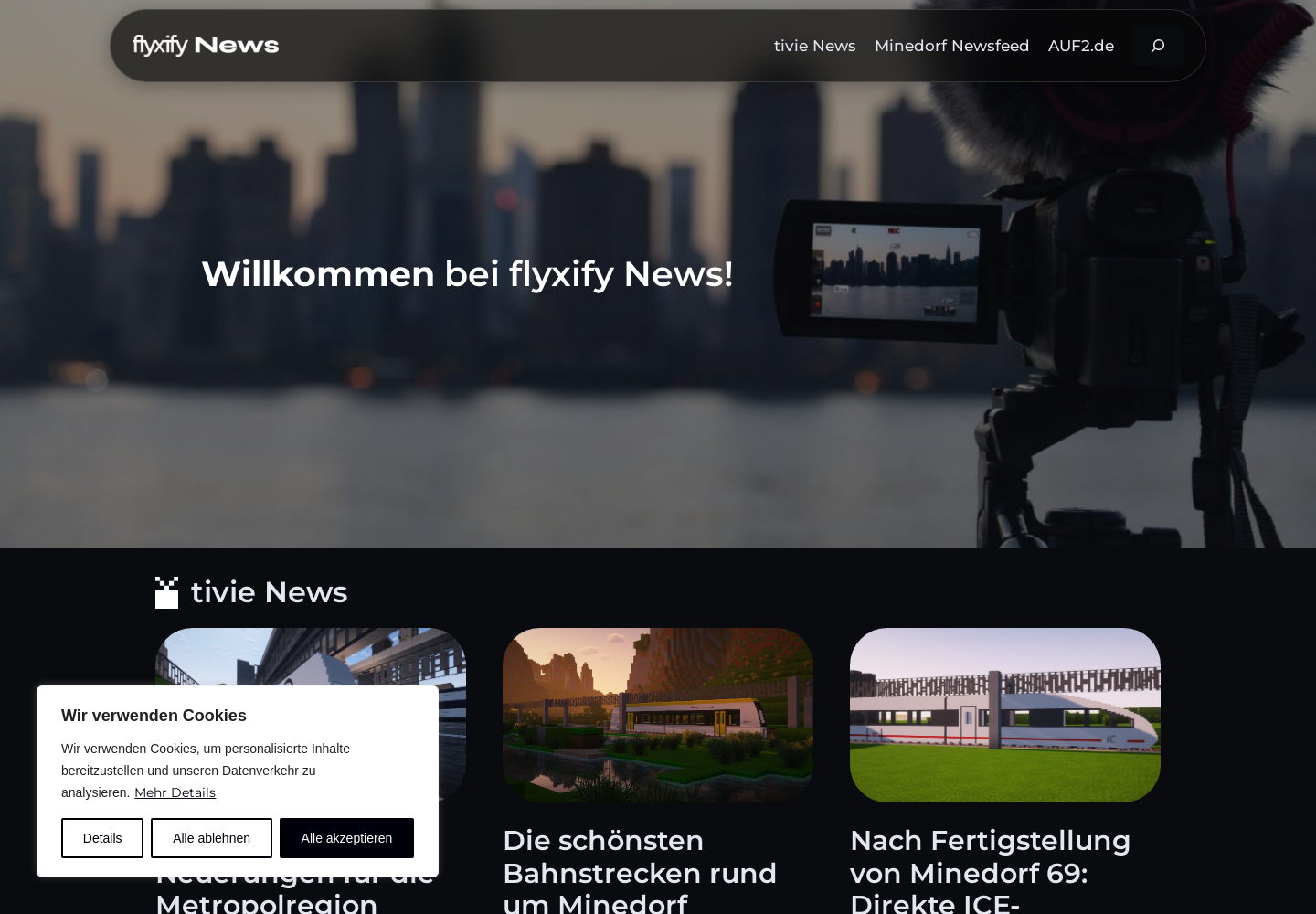 news.flyxify.de の確認時スクリーンショット